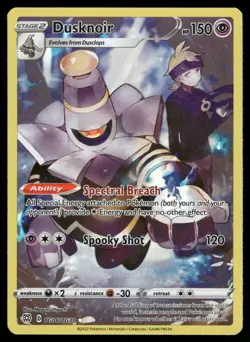 Dusknoir SWSH09: Brilliant Stars Trainer Gallery TG06/TG30 Pokemon Card - Image 1