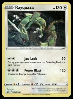 Rayquaza - SWSH: Sword & Shield Promo Cards SWSH029 Holo Pokemon Card - Image 1