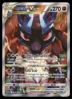Lucario VSTAR - SWSH: Sword & Shield Promo Cards SWSH291 Holo Pokemon Card - Image 1