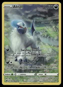 Absol Crown Zenith: Galarian Gallery GG16/GG70 Ultra Rare Pokemon Card - Image 1