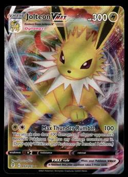Jolteon VMAX SWSH07: Evolving Skies 051/203 Ultra Rare Pokemon Card - Image 1