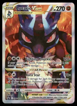 Lucario VSTAR - SWSH: Sword & Shield Promo Cards SWSH291 Holo Pokemon Card - Image 1