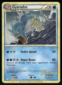 Gyarados Trading Card Game Classic 007/034 Classic Collection Pokemon Card - Image 1