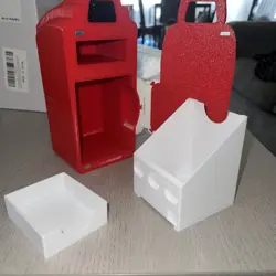 MTG Fallout Nuka Cola Vending Machine Deck box for EDH | Commander | MagicTG - Image 3