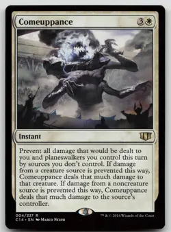 Comeuppance #4 (LP) Commander 2014 C14 Magic MTG - Image 1