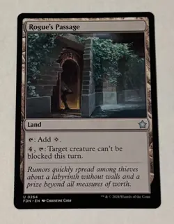 MTG Rogue's Passage - Foundations LP - Image 1
