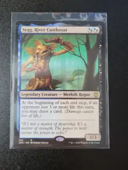 Sygg, River Cutthroat Commander: Zendikar Rising MtG NM Magic - Image 1