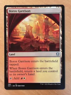 Magic the Gathering MTG Boros Garrison Commander 2021 LP - Image 1