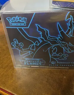 Lot of (3) Pokemon Center Phantasmal Flames ETB+TAG 888/1000 Charizard 8.5 - Image 4