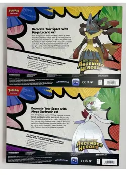 Pokemon Ascended Heroes - Premium Poster Collection - Set of 2 - Factory Sealed - Image 2