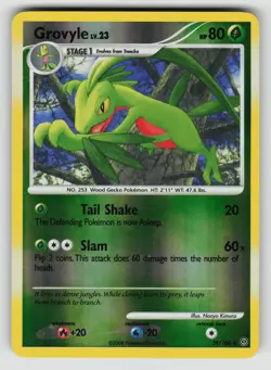 Grovyle 39/100 Uncommon Stormfront Pokemon Reverse Holo LP - Image 1