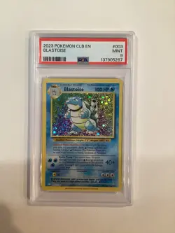 2023 Pokemon Classic CLB EN 003 Blastoise - PSA 9 - Image 1