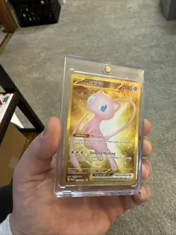 Pokemon TCG Mew EX 151 Gold Promo Metal Scarlet & Violet Ultra Rare Card 205/165 - Image 1