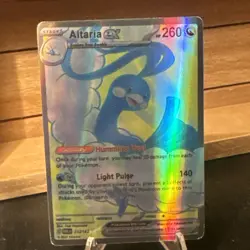 Pokemon TCG Altaria ex Paradox Rift 232/182 Holo Ultra Ssp Rare - Image 2