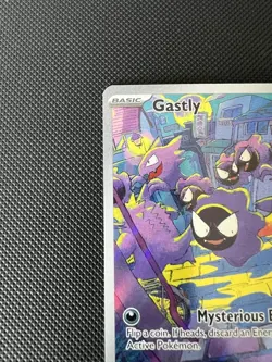 Pokemon TCG Gastly 177/162 Temporal Forces Holo Illustration Rare - Image 2