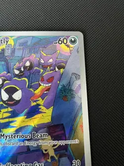 Pokemon TCG Gastly 177/162 Temporal Forces Holo Illustration Rare - Image 3