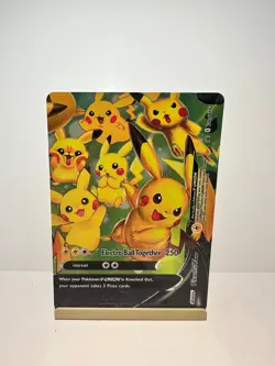 Pikachu V-Union SWSH142 Holo Promo Sword & Shield Promo Pokemon Near Mint - Image 1