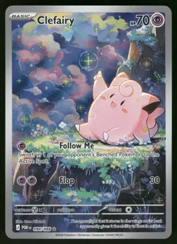 Clefairy 094/088 Holo Illustration Rare Perfect Order Pokemon Near Mint - Image 1