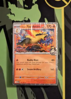 Pokemon SEALED Ethan’s Typhlosion 034/182 Destined Rivals Prerelease Pack - Image 1