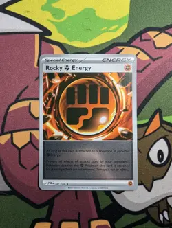 Pokemon Rocky Energy 087/088 NM Reverse Holo Perfect Order - Image 1