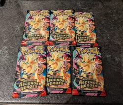 Pokemon TCG Ascended Heroes Booster Packs x6 | New & Sealed | Ready To Ship✅ - Image 1