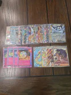 Pokemon Lot Of Over 30 Full Art EX GX V-STAR Trainer Ace Spec - Image 1