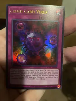 Crush Card Virus (version 2) LCKC-EN046 Unlimited Ultra Rare NM +Bonus FREESHIP! - Image 5