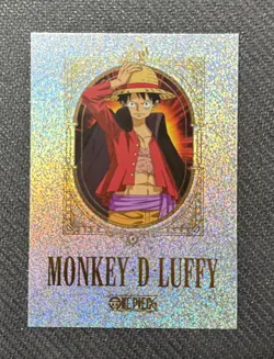 One Piece Treasure Box Official Card Collection Monkeys D Luffy Numbered 7/90 - Image 1