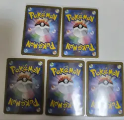Pokemon Card Lot AR Art 5 Card Bulk Set EX/LP - Image 2