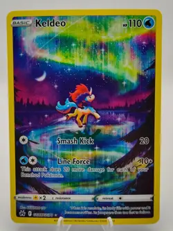 Keldeo Galarian Gallery #GG07/GG70 Crown Zenith Art Rare Pokemon Card NM - Image 1