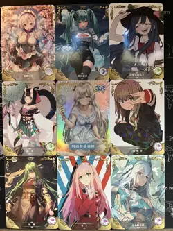 9 Sexy Anime Waifu Cards bulk - Image 1