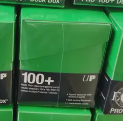 Ultra Pro Eclipse PRO-100+ GREEN Deck Box Commander Holds over 100 Cards - Image 2