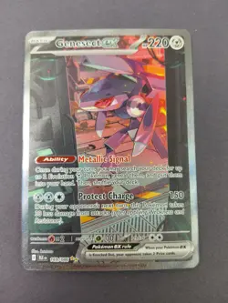 Genesect ex Special Illustration Rare SV: Black Bolt 169/086 NM Pokemon TCG Card - Image 1