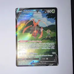Pokemon Kricketune V TG12/TG30 Full Art Ultra Rare Holo Card Silver Tempest - Image 1