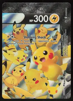 Pikachu V-Union - Holo SWSH140 Promo SWSH: Sword & Shield Promo Cards LP-NM - Image 1