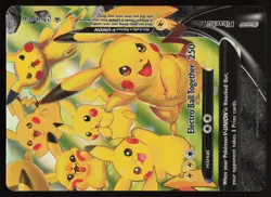 Pikachu V-Union - Holo SWSH142 Promo SWSH: Sword & Shield Promo Cards LP-NM - Image 1