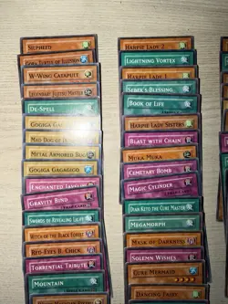 Yu-Gi-Oh Lot Card Collection 1996 120 CARDS RED-EYES B. DRAGON COMBINE SHIP - Image 3