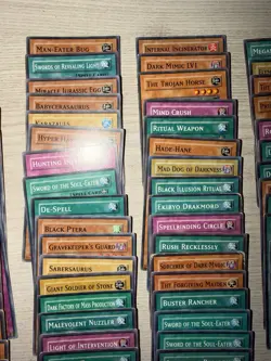 Yu-Gi-Oh Lot Card Collection 1996 120 CARDS RED-EYES B. DRAGON COMBINE SHIP - Image 5