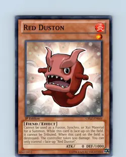 Yu-Gi-Oh TCG Red Duston CBLZ-EN044 1st Edition Regular Common Card NM - Image 1