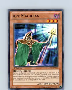 Yu-Gi-Oh TCG Ape Magician ABYR-EN092 1st Edition Regular Common Card NM - Image 1
