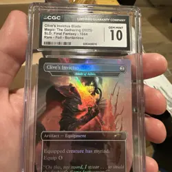 Clive's Invictus Blade (Blade of Selves) Foil MTG Final Fantasy SLD CGC 10 🔥 - Image 1