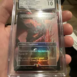 Clive's Invictus Blade (Blade of Selves) Foil MTG Final Fantasy SLD CGC 10 🔥 - Image 2