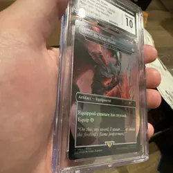 Clive's Invictus Blade (Blade of Selves) Foil MTG Final Fantasy SLD CGC 10 🔥 - Image 3