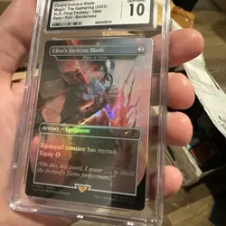 Clive's Invictus Blade (Blade of Selves) Foil MTG Final Fantasy SLD CGC 10 🔥 - Image 4