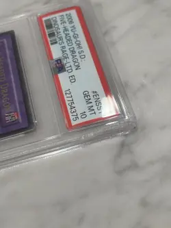 PSA 10 Yugioh Five Headed Dragon SD09-ENSS1 Ultra Rare Card GEM MINT - Image 4