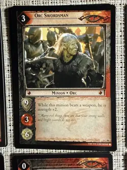 Lord of the Rings TCG 24 Card Lot (2 Of Each) Sauron Culture - Image 3