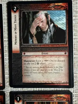 Lord of the Rings TCG 24 Card Lot (2 Of Each) Sauron Culture - Image 5