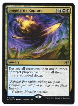 Singularity Rupture - NM - Edge of Eternities - MTG - Image 1