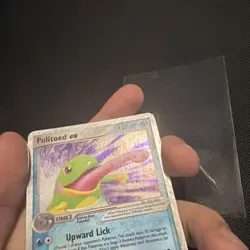 Pokemon Politoed EX 107/115 Unseen Forces Holo Card English licking swirl - Image 4