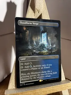 Floodfarm Verge MTG Rare Borderless Normal #330 Duskmourn: House of Horror Look! - Image 3